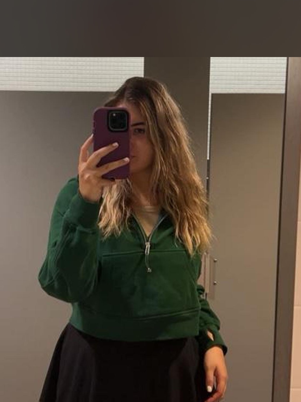 Lululemon Forest Green Scuba